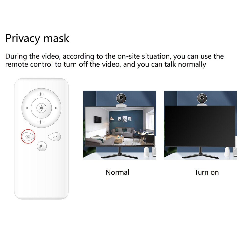 Auto Tracking Computer Webcam AI Humanoid Intelligent Tracking HD Cameras for PC Laptop Computer Peripheral