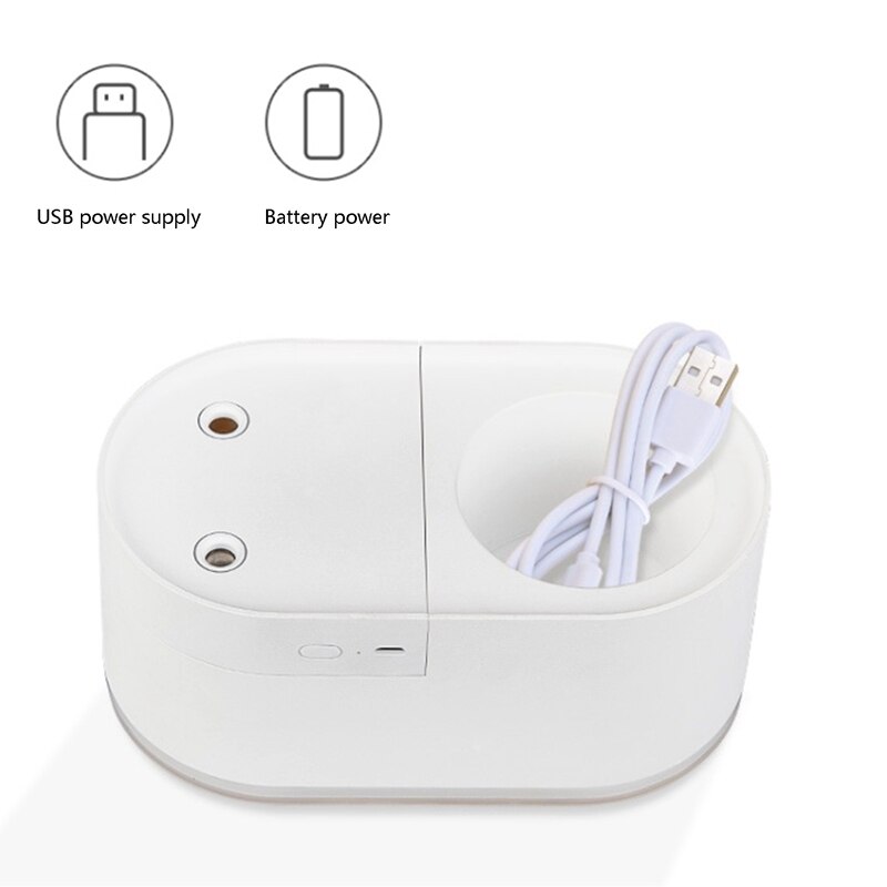 Rechargeable Mini-Humidifier, 750Ml Pen Holder Diffuser, Suitable for Bedroom, Office and Car