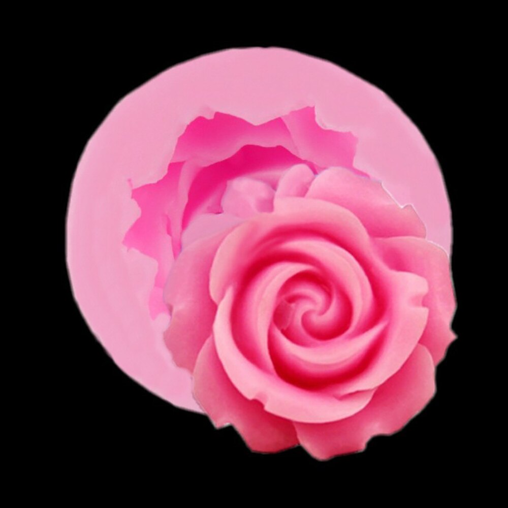 Bloem Bloom Rose Shape Silicone Fondant Zeep 3D Cakevorm Cupcake Jelly Snoep Chocolade Decoratie Bakken Tool Mallen