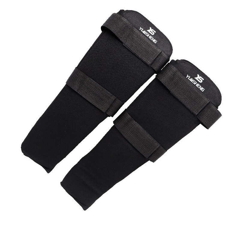 , hebilla Kyokushinkai, espinillera, protectores del pie, Kickboxing de algodón, entrenamiento Kyokushin, protección de los pies: ys black / L