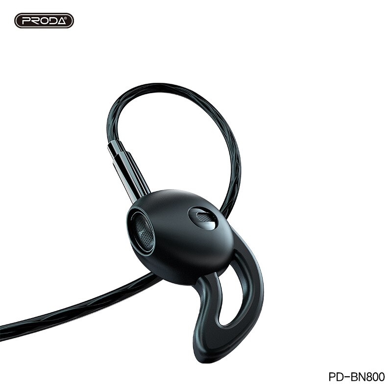 PRODA-auriculares inalámbricos con Bluetooth 5,0, cascos deportivos de con nueva personalidad, PD-BN800, tarjeta montada en el cuello