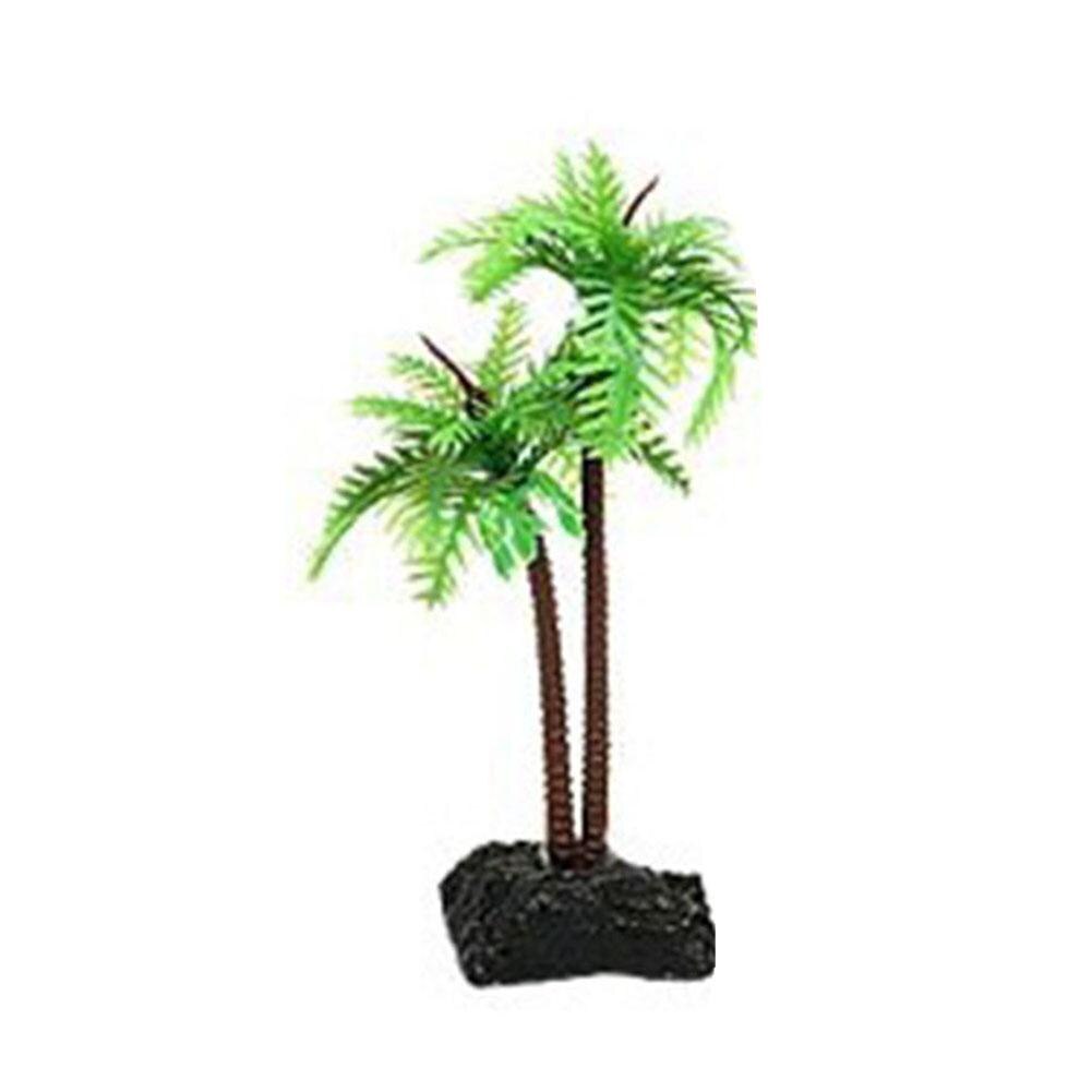 Plastic Simulation Coconut Tree Water Plants Small Coconut Tree Fish Tank Aquariums Landscape