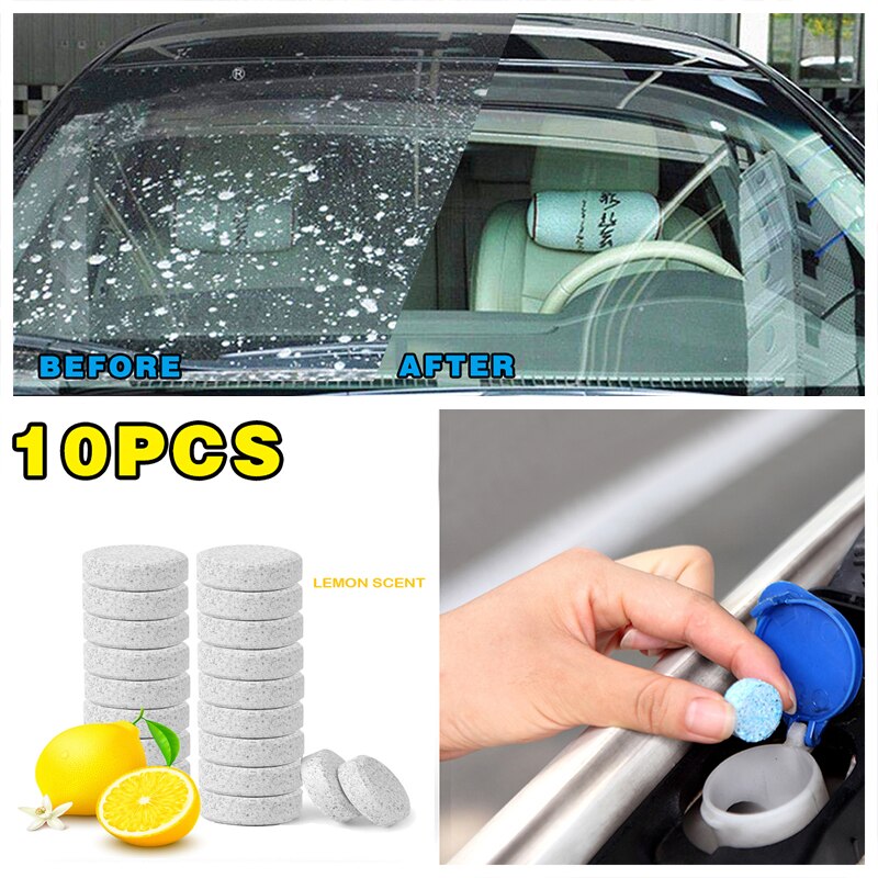 10X Limpieza de parabrisas de coche limpiador de vidrio para ford focus 2 3 Hyundai solaris i35 i25 Mazda 2 3 6 CX-5 accesorios de coche