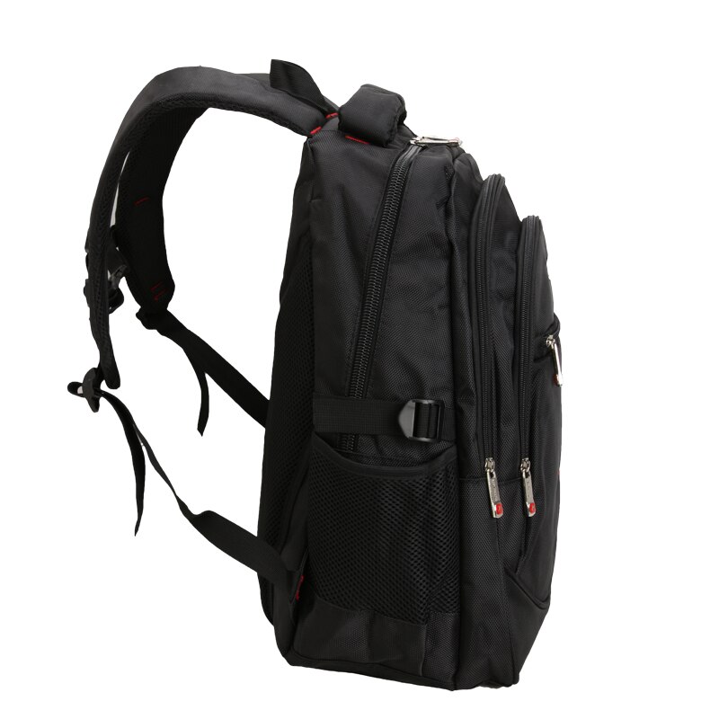 Chuwanglin homens e mulheres portátil mochila mochila escolar saco de viagem à prova dwaterproof água masculino computador portátil saco preto zdd4193