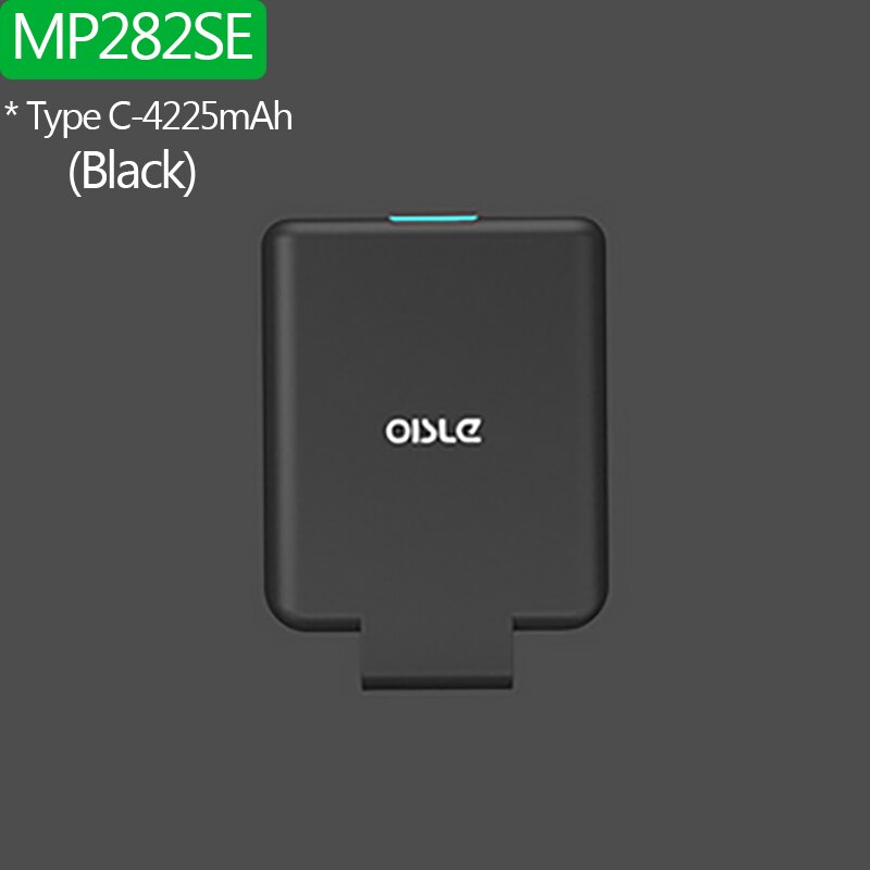 Mp280se novo 4th casos carregador de bateria externa de backup portátil power bank para iphone x xs max 11 pro/samsung/huawei/xiaomi oisle: Type C-Black 4500mAh