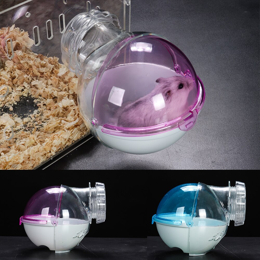 Ziylco kjæledyr seng hamster lite dyr dårlig sand rom kjæledyr leketøy akryl mus baderom bur kjæledyr boks toalett hamster bur rør
