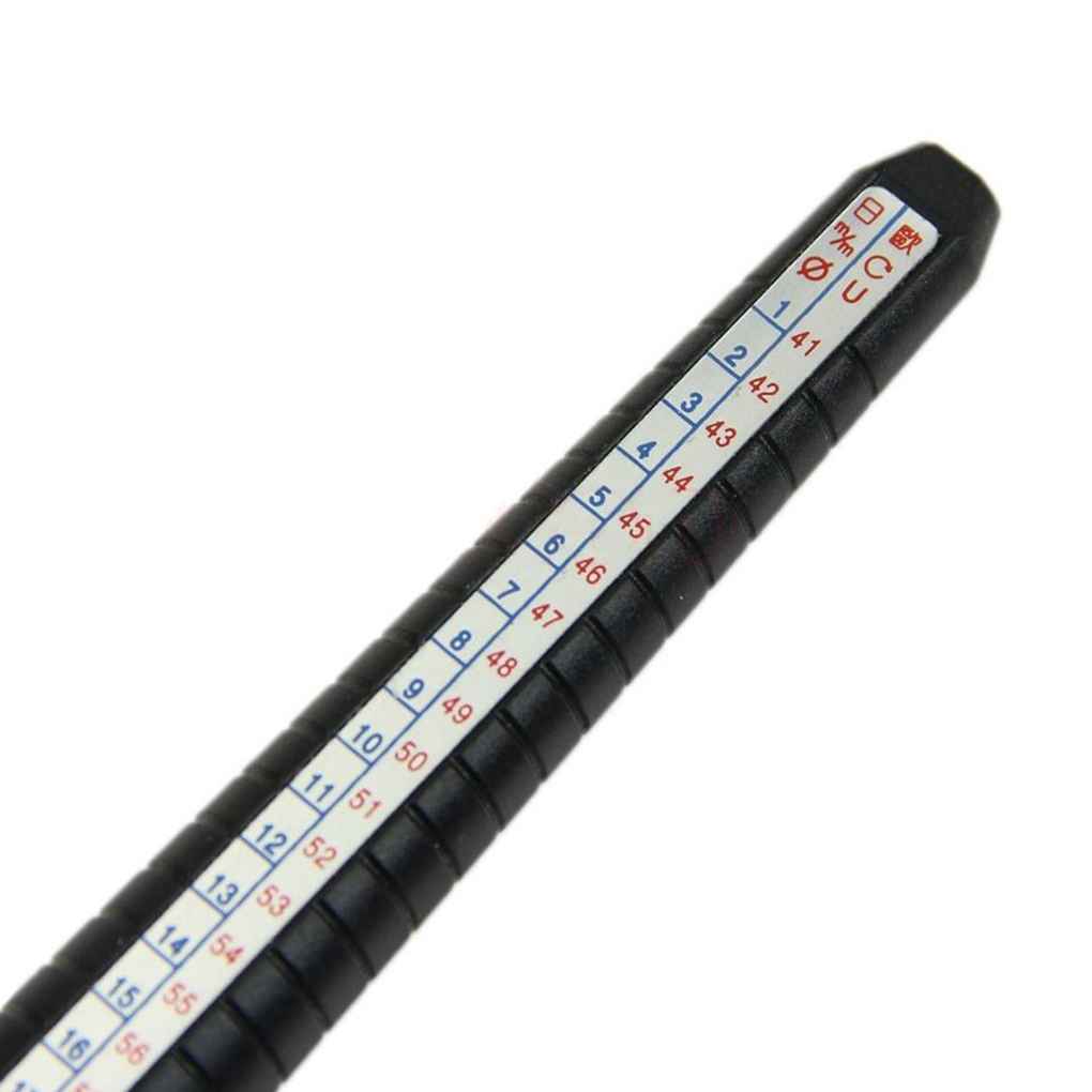 Ring Size Mandrel Stick Finger Gauge Ring Sizer Measuring Jewelry Tool Set Jewelry Tools Ring Measurer