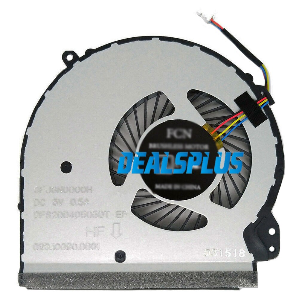 PCS New CPU Cooler Ventilador de Refrigeração Para HP 17-X 1 17-Y 17-BS Série 17-BS022NR 17-BS061ST 17-X051N 17-X116DX TPN-M121 926724-001 4Pin