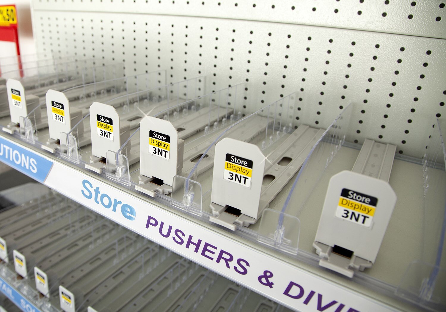 Store Pusher V2 Plastic all-in-one Store supermarket shelf V2 pusher divider propulsion locker drawer Cigarette drink container