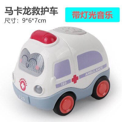 baby toy car cartoon cute music Puzzle clockwork children's kid bauble running car mom clockwork educationa baby toy: 04 Random Color