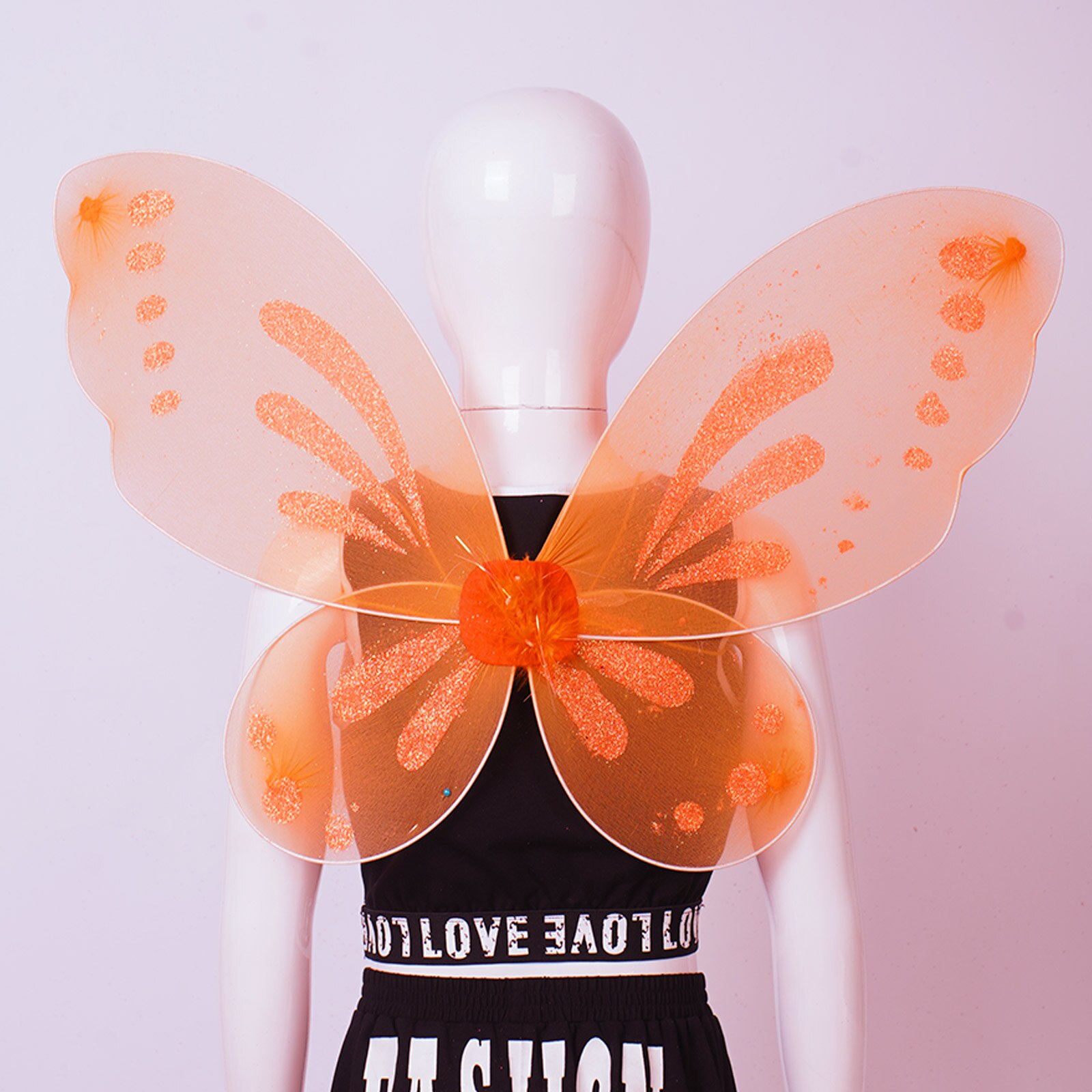 Kids Girls Photography Props Butterfly Style Wings Halloween Cosplay Costume Accessory Carnival Party Performance Angel Wings