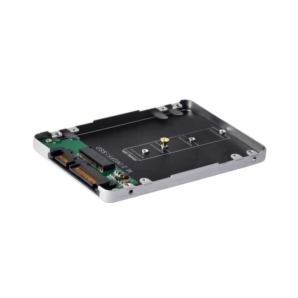 SSD Enclosure M2 (NGFF) To 2.5 Inch SSD With SATA Interface Device Caddy HD2570-NF