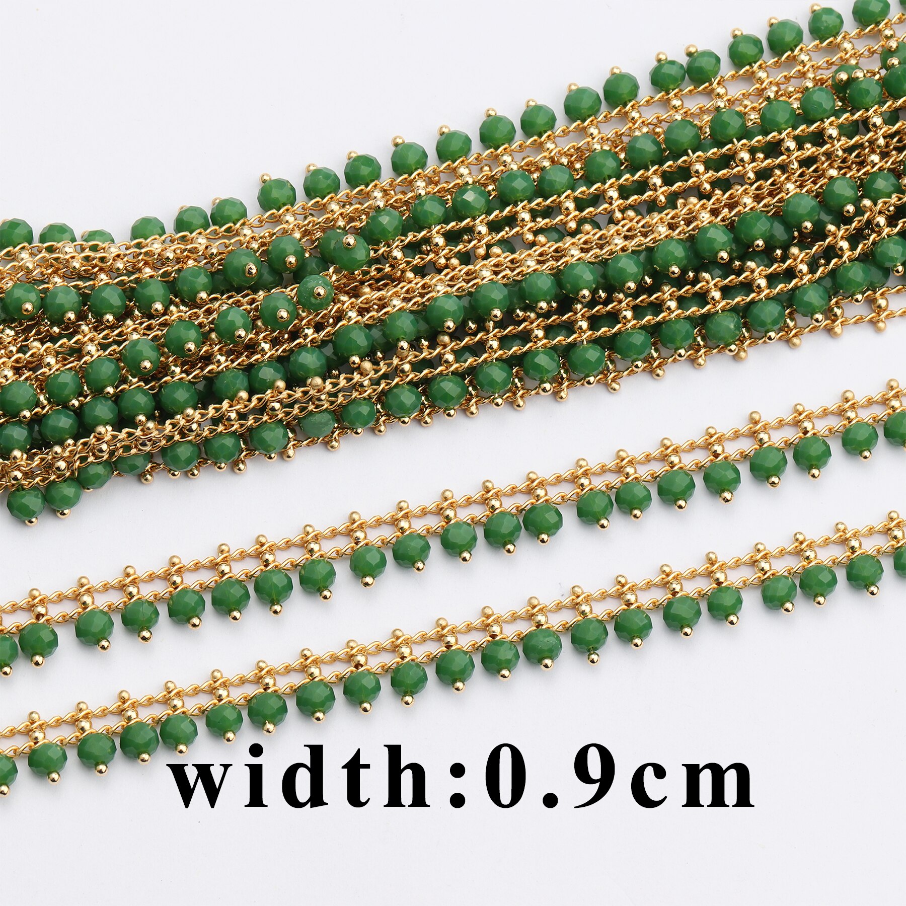 Gufeather  c70, smykketilbehør, gjør-det-selv-kjede ,18k gullbelagte ,0.3 mikron, perler, smykkelaging, gjør-det-selv-kjede kjede ,1m/ lot