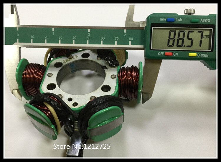 Zongshen Jialing Cross-country motorcycle CB125 JH125D Magneto coil Stator coil 6 Poles DC