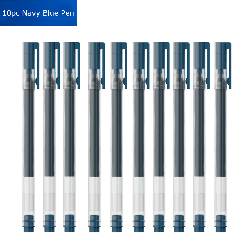 Beifa 10pc/5pc Gel Pens Set Super Durable High capacity Sign Pen Pучка 1800M Writing boligrafo School Office Stationery Supplies