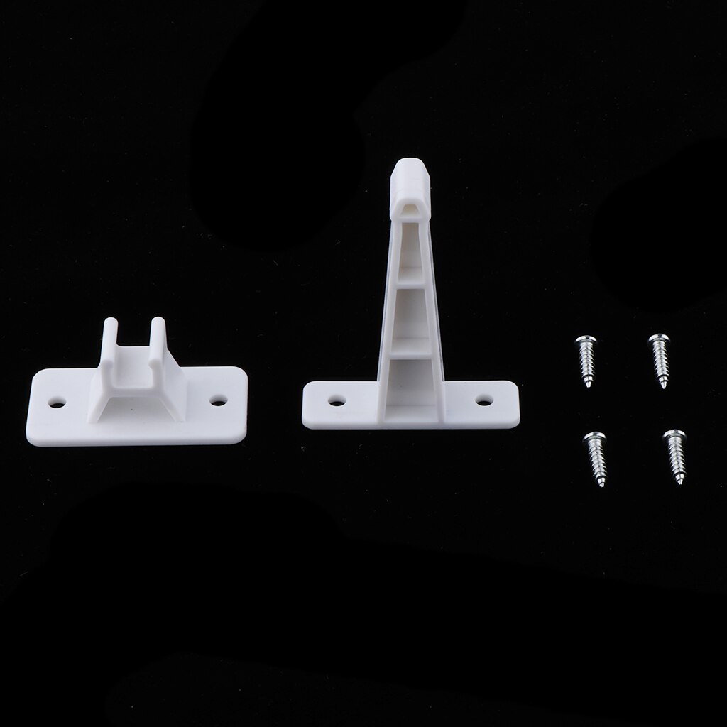 SVNR Lot De 5 Supports De Porte De Camping-car, Loquet De Porte De Bagage, Maintient La Porte De Bagages De Camping-car Ouverte, Pour Camping-car, Remorque – Blanc