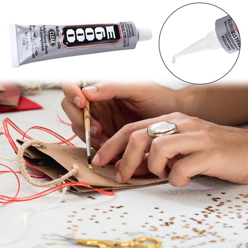 1pc E6000 Kleber Mehrzweck Epoxidharz Reparatur Kleber praktisch Touchscreen Flüssigkeit Kleber Kristall Schmuck Handwerk Kleber kleber