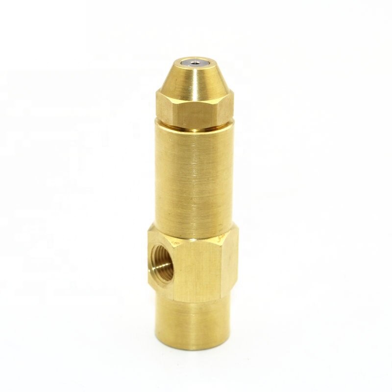 Brass Boiler Combustion Nozzle Waste Burner Oil Nozzle Gas Burner Siphon Air Atomizer Spray Head ignitor fuel accessories