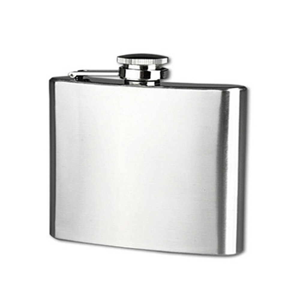 Acier inoxydable poche hanche flasque alcool whisky liqueur bouchon à vis 4 5 6 7 8 9 10 18 OZ liqueur hanche fiole nouveauté # j3s: B