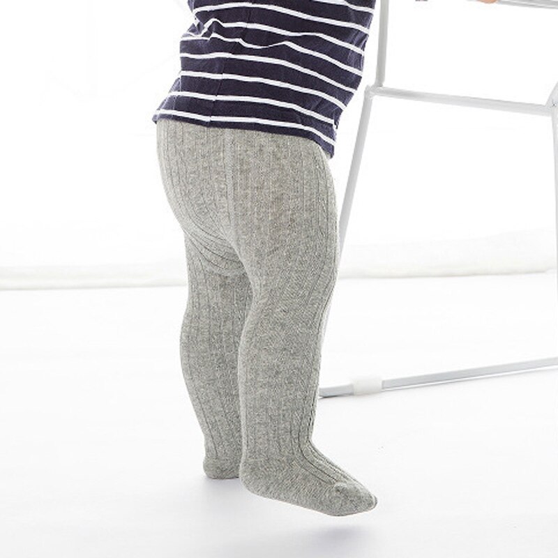11 style Baby Girls Tights born Pantyhose for Boys Knit Baby Tights Children&#39;s Baby Stockings Solid Baby Girls cloth: Gray Tights / 24M