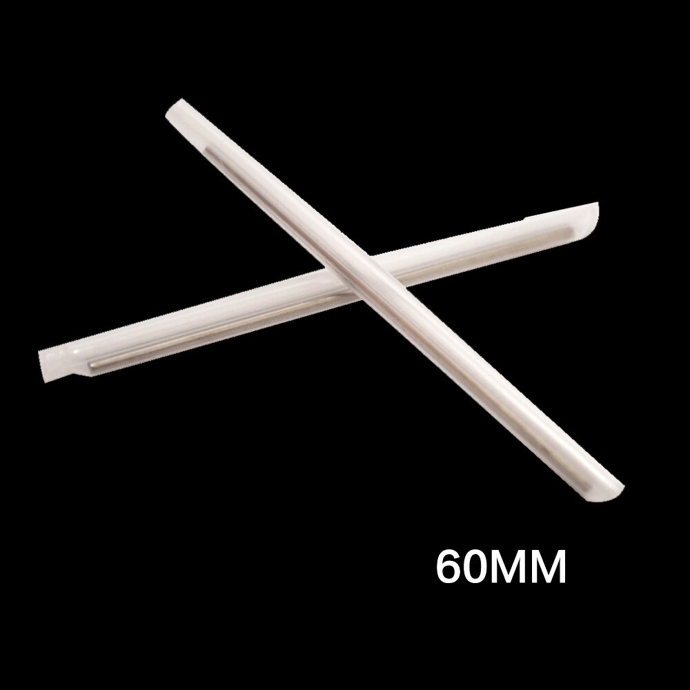 1000pcs/lot 40mm 45m 60mm Fiber Optic Fusion Protection Splice Sleeves Heat Shrink Tube Fiber Optic Melt Tube: 60mm