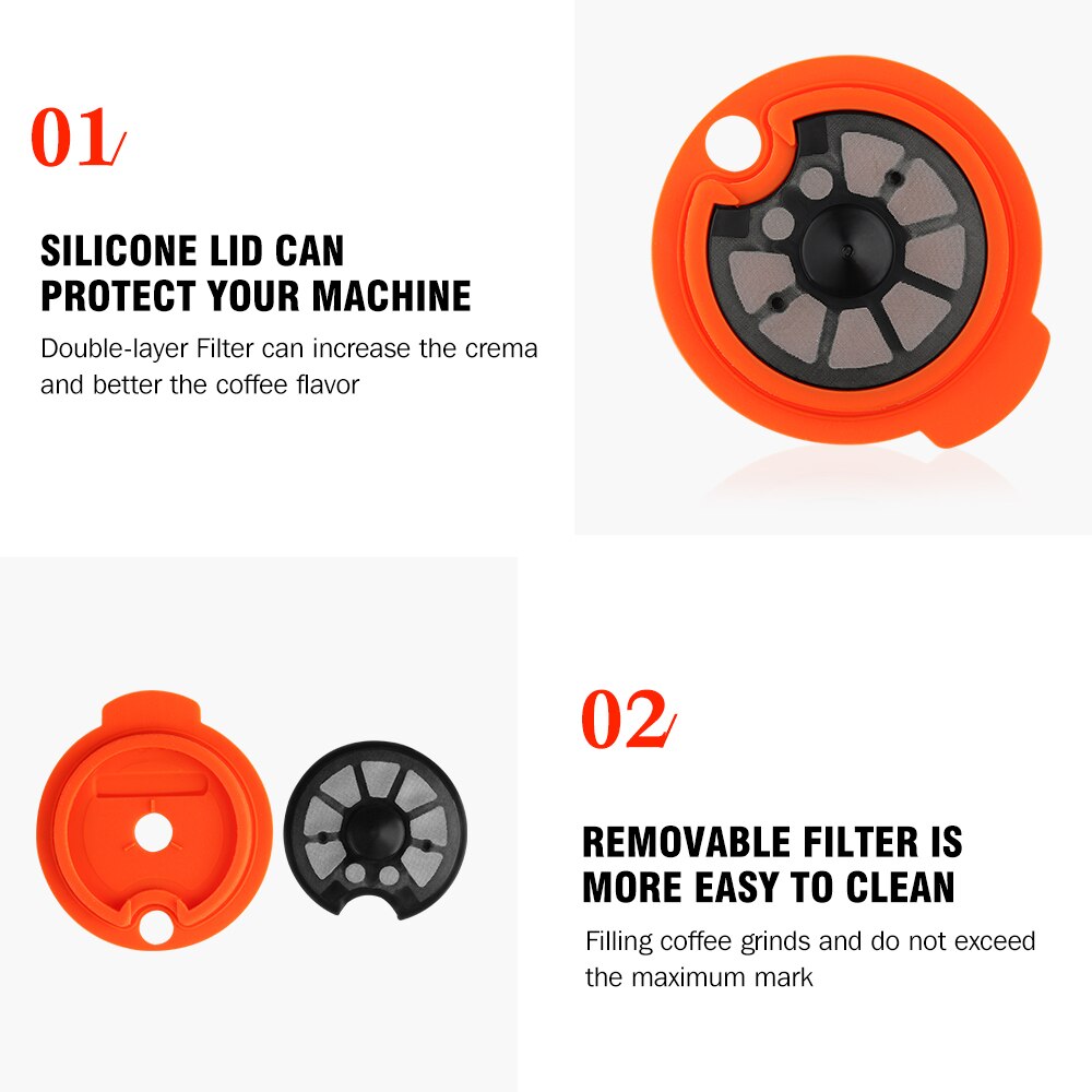 Tassimo – capsules de café réutilisables, dosettes 60ML/180ML, pour Machine BOSCH, dosettes filtrantes rechargeables