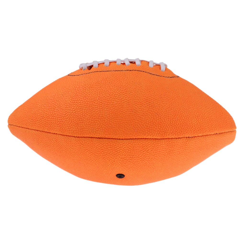 Orange no .9 standard amerikansk fotboll boll för sport träning träna rugby boll