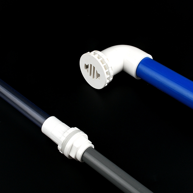 1PC White PVC Aquarium Drain Joints 90° Elbow Drainage Connectors Garden Irrigation Fish Tank Overflow Water Supply Tube Parts