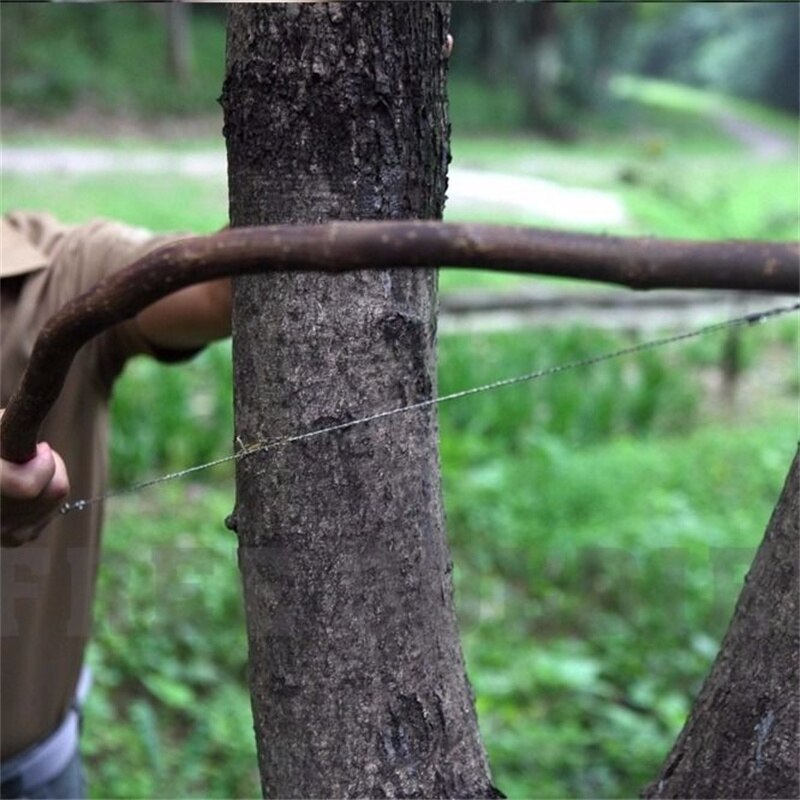 Manual Logging Saw Chain Lumberjack Sawmill Saw Outdoor Logging Tools Manual Sawing Wood Stainless Steel Accessories E12142