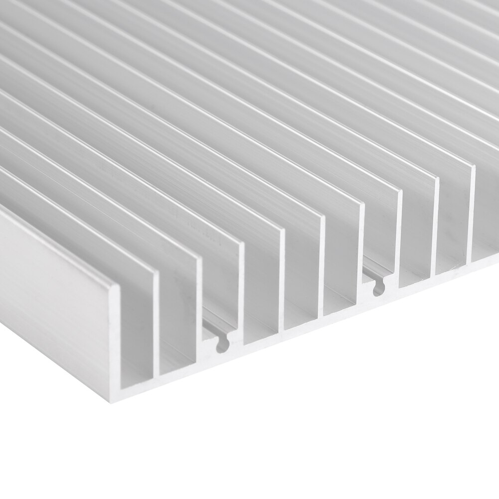 Disipador de calor de aluminio para luz LED de alta potencia, 300x140x20MM, , 1 unidad