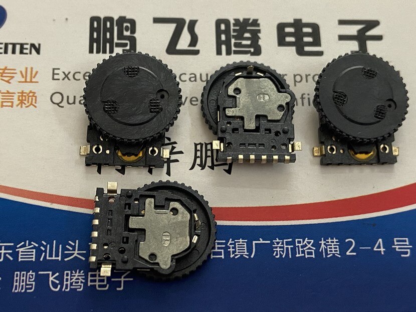 1PCS Japan Panasonic EVQWKA001 rotary encoder 360° dial 15-bit roller with switch knob: Taiwan-made instead