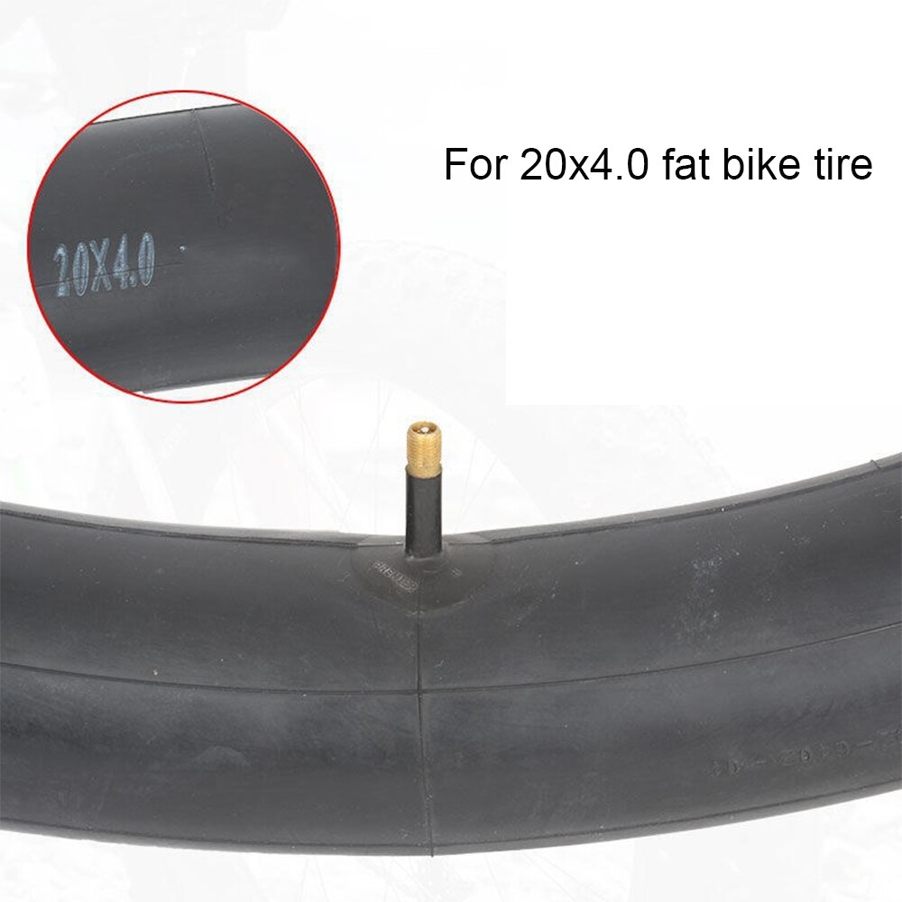 20 / 26*4.0 fett sykkel innerslange sondorer ebike dekk avlet snø sykkel dekk 26 20 tommer fett sykkel dekk sykkel indre rør: 20 x 4.0
