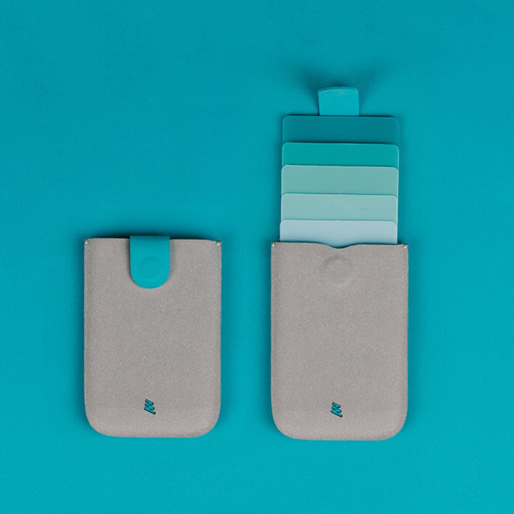 Tarjetero portátil ultrafino, multifunción, resistente al agua, para guardar tarjetas, para de: A5