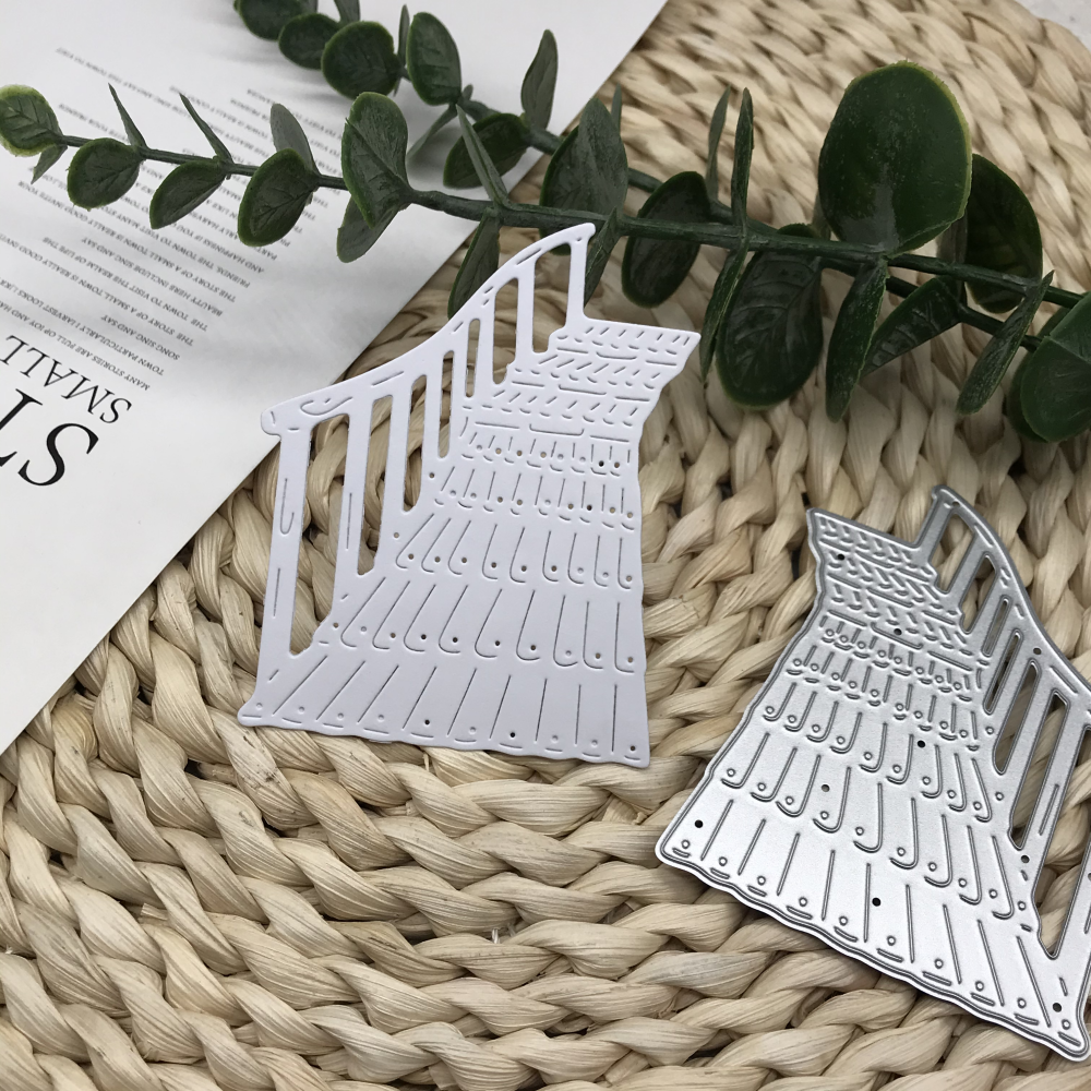 1 pz Nuovo metallo fustelle taglio fustella stampo trame di legno decorazione Scrapbook mestiere di carta lama punzone stencil muore