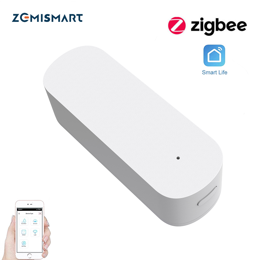 Zemismart Zigbee Wireless Smart Vibration Sensor Sicherheit Schutz Echt-Zeit Alarm SmartLife SmartThing Control Home Erkennung