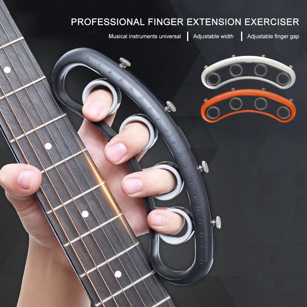 Guitar Finger Expansion Finger Sleeve Finger Force Span Practing Trainer Tool Musical Instrument Accessories Auxiliary Exerciser