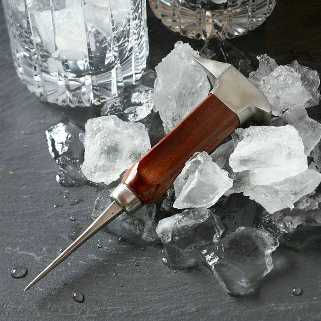 Stainless Steel Ice Picks ice chisel appliance dedicated bartender Double Crushed ice ice Bar Kitchen Tools Bar Accessories