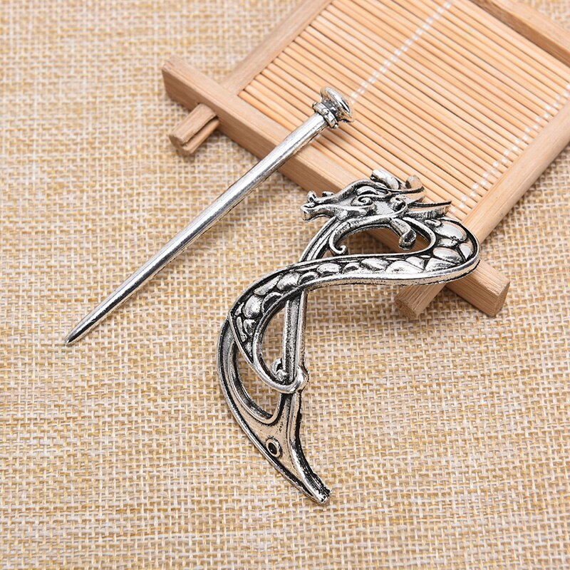 Viking Celtic Knotwork Hairpin - Women's Hair Jewelry - Metal Hair Stick