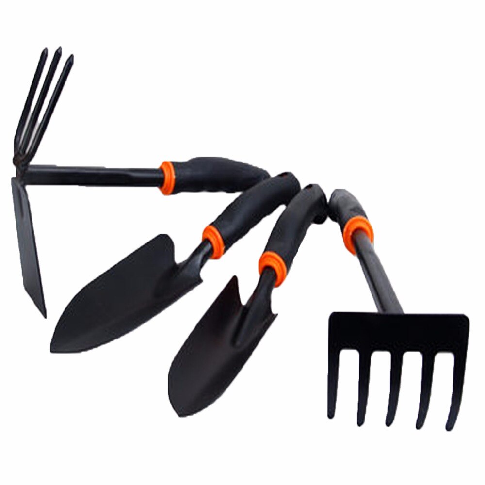 Spade Shovel Harrow Set Gardening Tools Potted Plants Maintenance Suit With Wooden Handle Garden Tool.