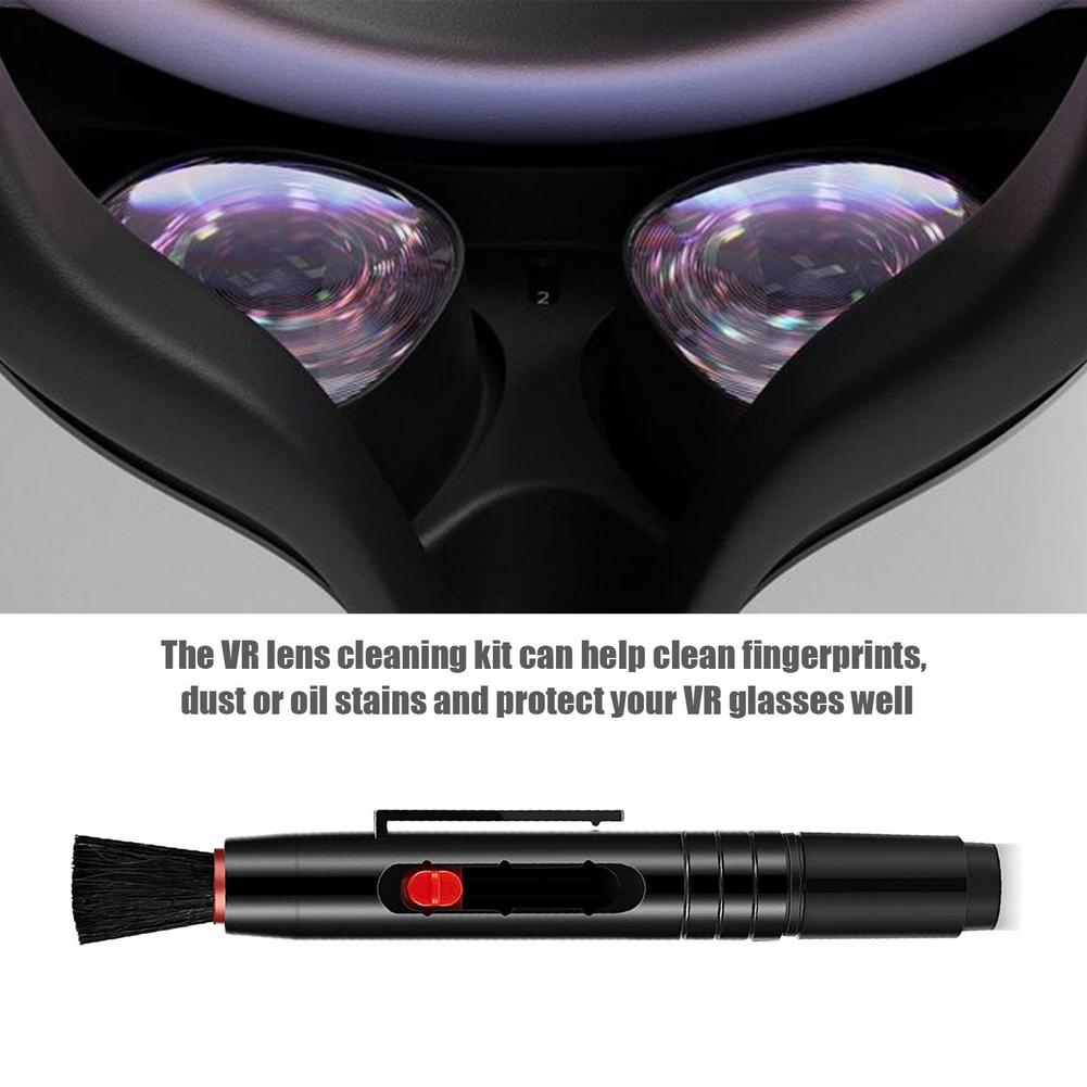 Für Oculus Suche 2 VR Objektiv Reinigung Stift Kamera Reinigung Stift Pinsel wiederverwendbar Tragbare Staub Reiniger Pinsel Bausatz VR Zubehör werkzeuge