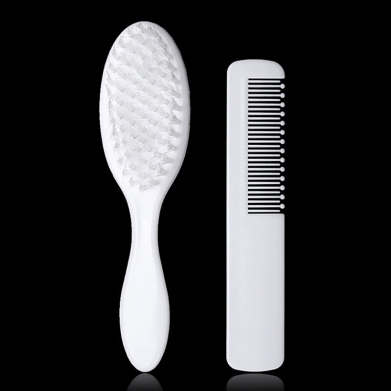 Peigne de Massage doux pour bébés garçons et filles | Ensemble de brosses à cheveux et peigne de Massage doux pour nourrissons, ensemble de soins de toilettage pour le bébé, pour la tête et le cuir chevelu