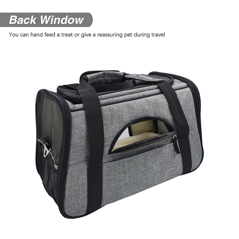 Pet Carrier Airline Approved Soft Sided Carrier for Cats and Dogs