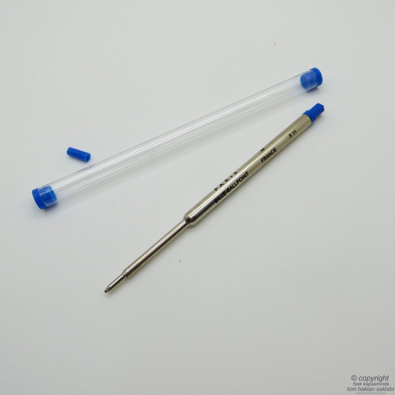 Ricarica Per Penna A Sfera Waterman - Inchiostro Blu, Punta Media, 1 Pezzo - Foto 8