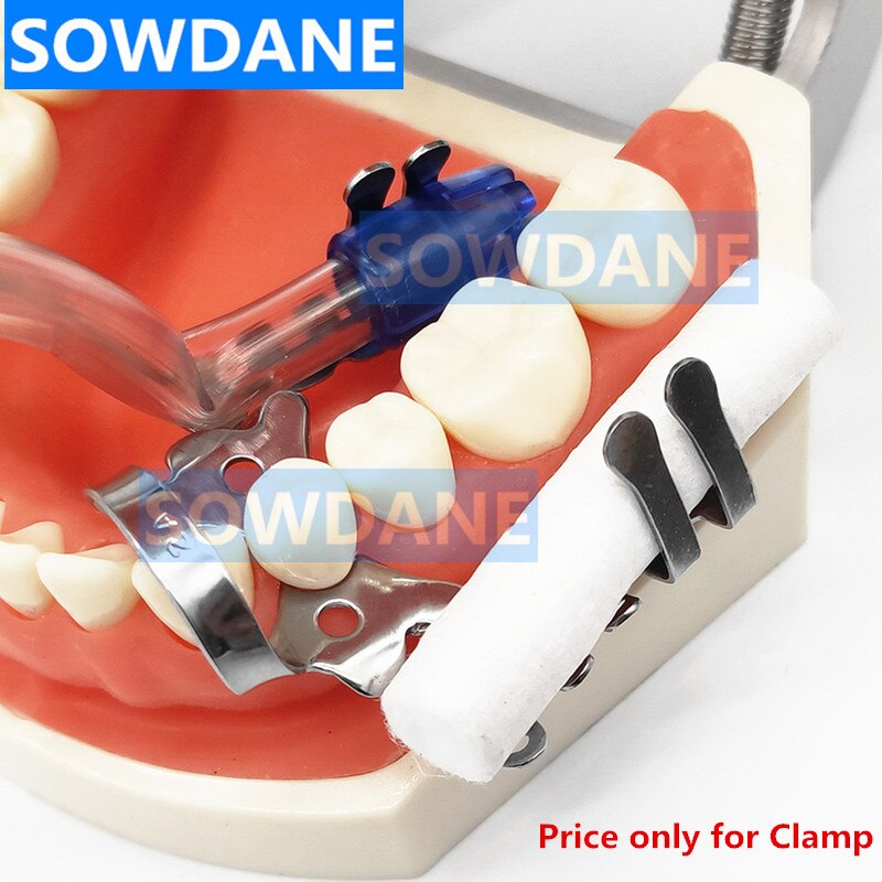 3 pcs Dental Multi-functional Rubber Dam Clamps Dental Special Clips Clip Stainless Steel Dentist Ortho Instrument