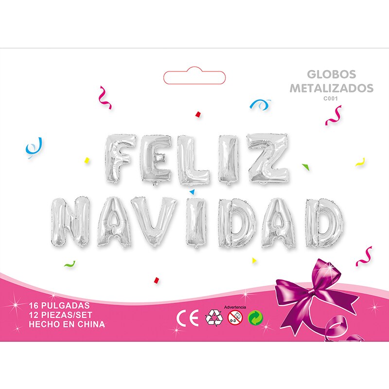 16 inch Letters HAPPY BIRTHDAY Foil Balloons Happy Birthday Party Decoration Kids Alphabet Air Balloons Baby Shower Supplies: Silvery2