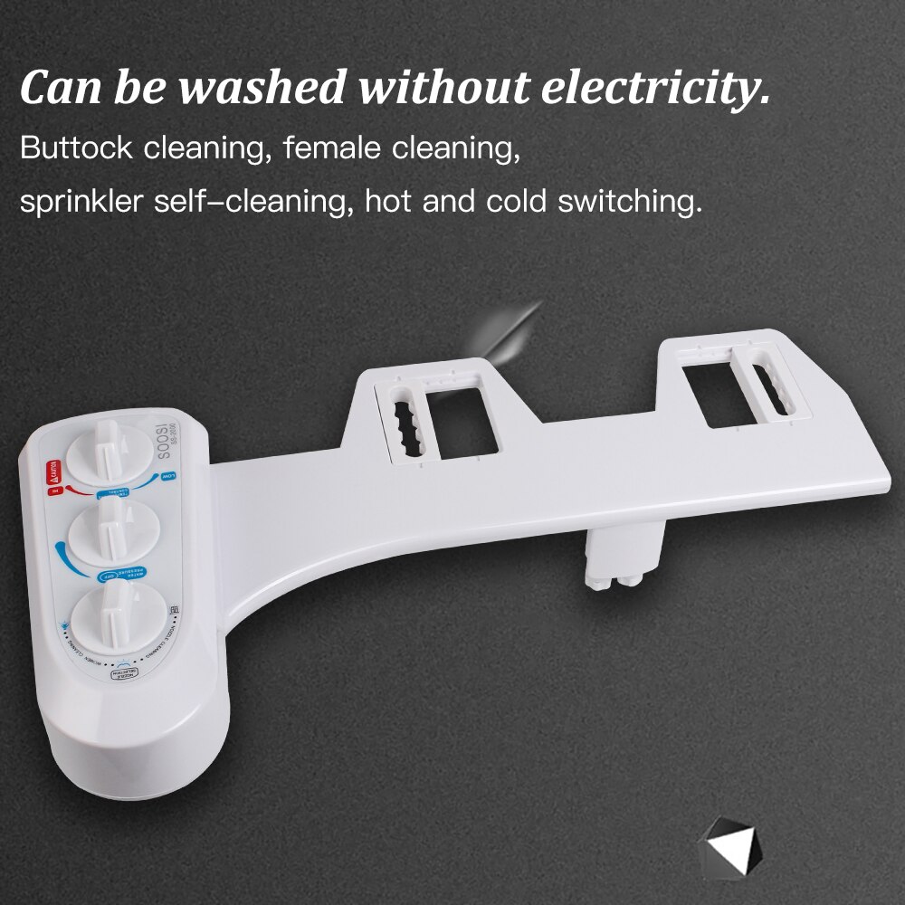 Wc Doorspoelen Sanitaire Apparaat Bidet Toilet Seat Praktische Toilet Sproeier Nozzle Bidet Deel Schoonmaken Adsorptie SS2000