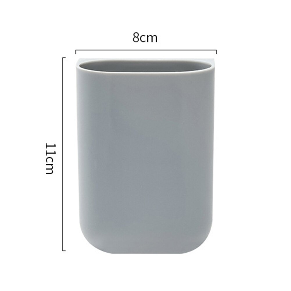 Selbstklebende PP Schreibtisch Hängen Stift fallen Schreibwaren Fernbedienung Lagerung Kasten