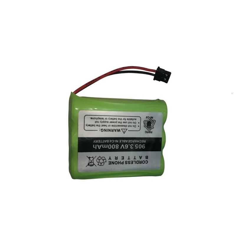 3.6v 800mAh For Uniden BT-905 BT905 BT-800 BT800 BT15 T101 Cordless Phone Battery 800mAh 2.88Wh 3.6v Ni-CD Rechargeable Battery