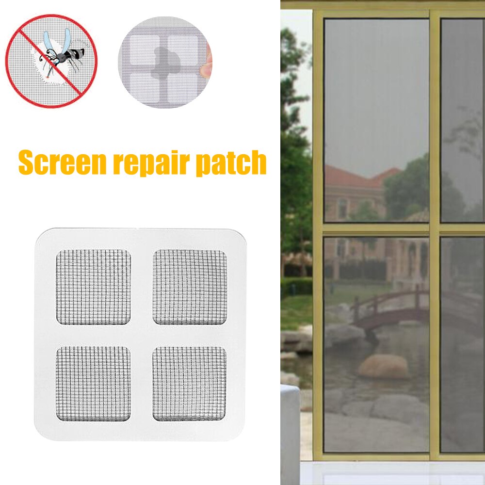6/3Pcs Per Set Anti-Sticker Gauze Door Mosquito Net Easy Repair Subsidy Stick Easy Repair Gauze Window Bonding Patches