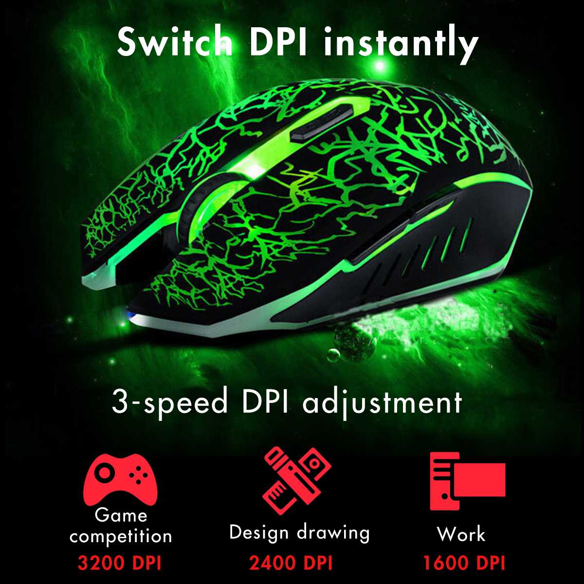 4pcs Gaming keyboard and Mouse Wired backlight 3-mode DPI Adjustable Gamer Mouse kit keyboard headphones Sets for PC Laptop